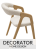 Kremowe krzesło z jasnego dębu.png