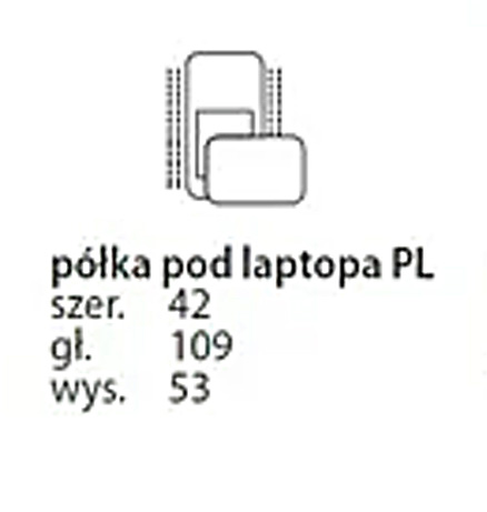 PÓŁKA POD LAPTOPA