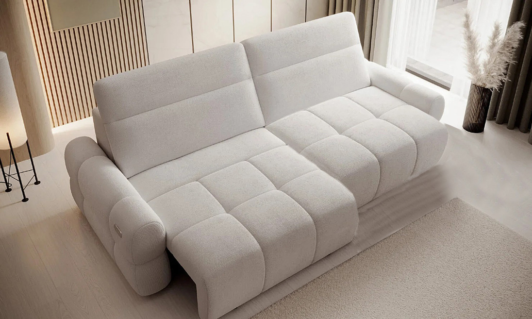 SOFA MATEO Z WYSUNIETYM SIEDZISKIEM