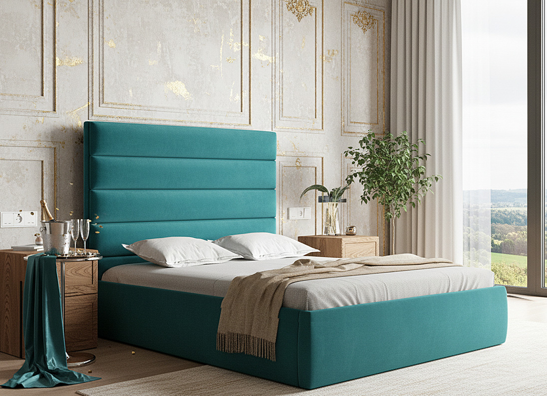 zagłówek łóżka z143 mk foam koło multisystem