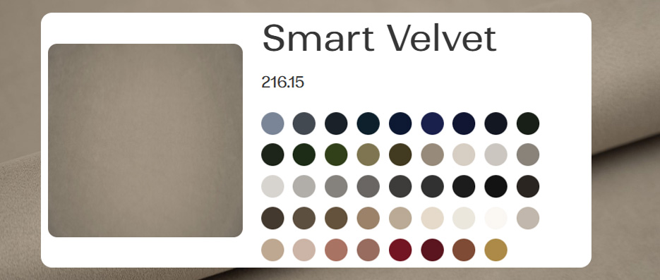 TKANINY TOPTEXTIL/SMART_VELVET